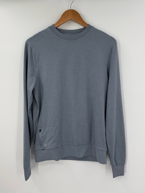 Vuori Other - Vuori Ponto Performance Sweatshirt | Blue / Grey | Small